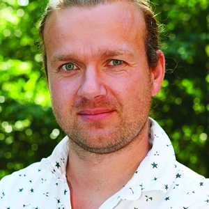 Et billede af en mand. Casper