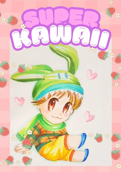 kawaii tegning