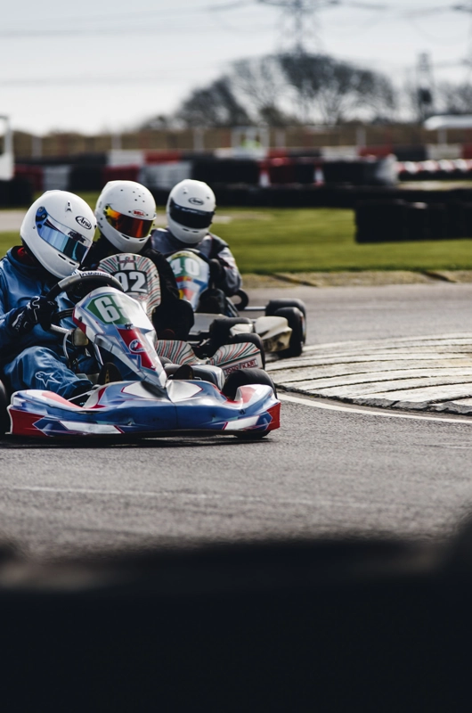 Vi kører gokart